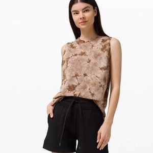 NWT Lululemon All Yours Tank Top EARTH DYE 6 BROWN CLAY PERFECT